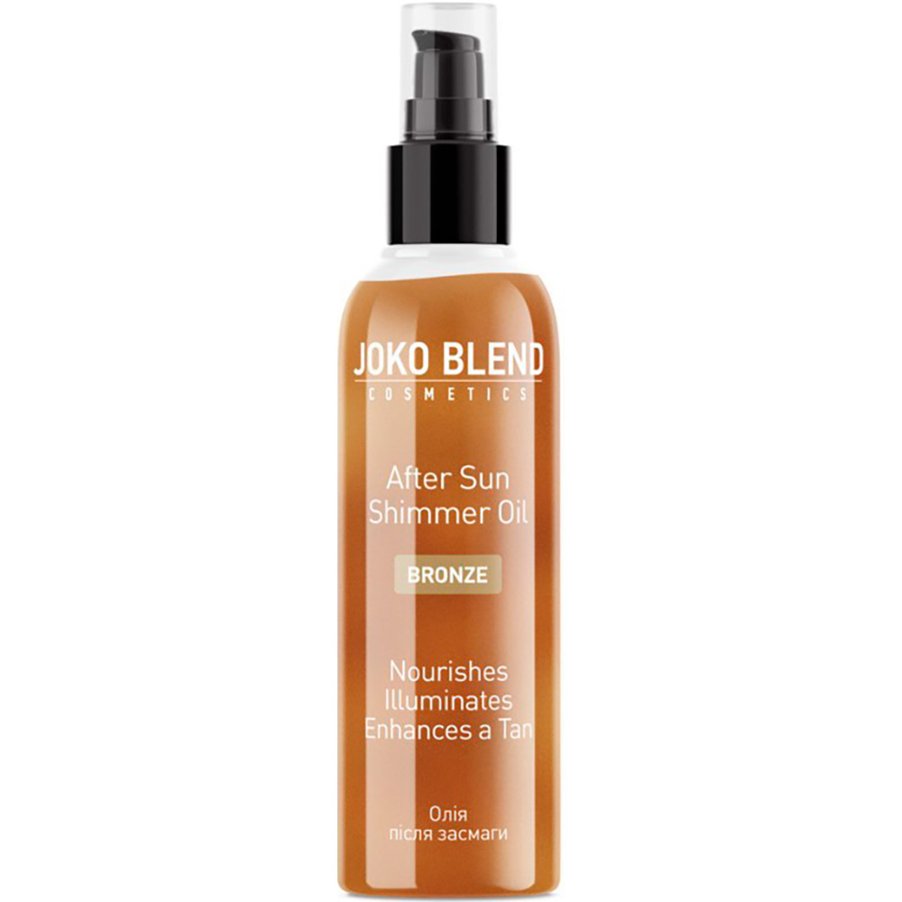 

Масло после загара с шиммером JOKO BLEND After Sun Shimmer Oil Bronze 100 мл (962992), Олія After Sun Shimmer Oil Bronze 100 мл