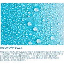 Гель для душа VIDAL Мицеллярная вода 500 мл (8008970055510)