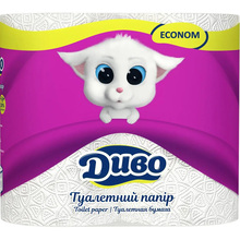 Туалетная бумага ДИВО Aroma 4 шт (4820003836156)