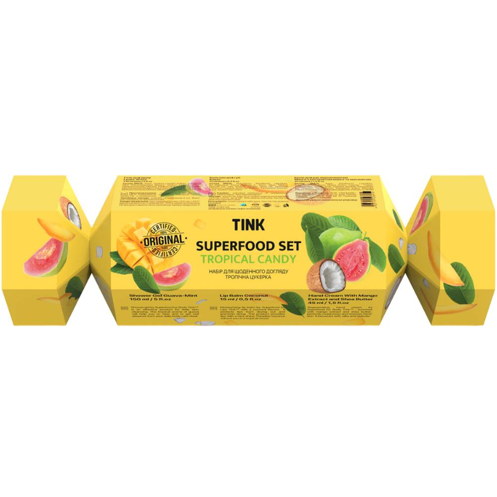 Подарочный набор TINK Superfood Set Tropical Candy Tink (289322) Вид набор