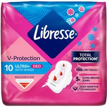 Гигиенические прокладки Libresse Premium Ultra Normal Soft Deo 10 шт (7322540337938)