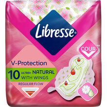 Гігієнічні прокладки Libresse Ultra Normal Aloe Vera & Camomile 10 шт (7322540344059)