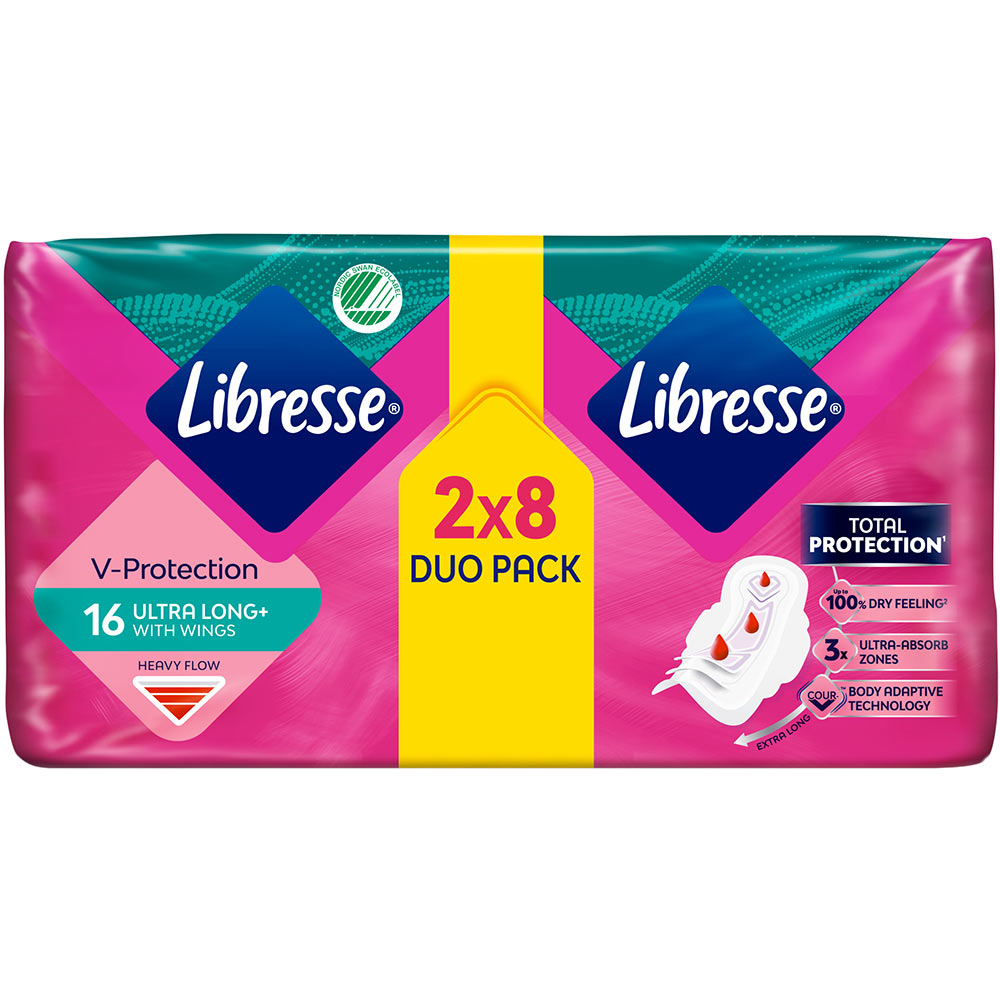 Гигиенические прокладки Libresse Ultra Super Soft 16 шт (7322540388442) Особенности 5 капель, с крылышками
