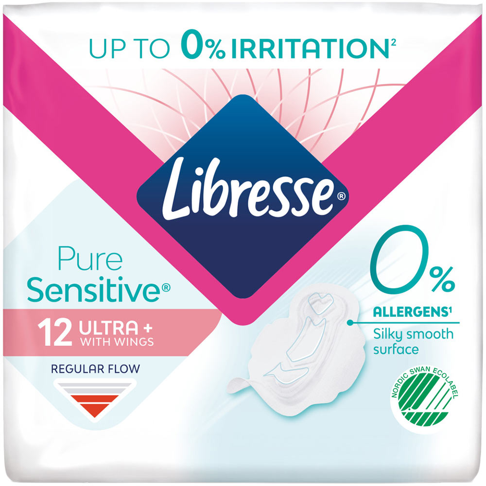 Гигиенические прокладки Libresse Pure Sensitive Ultra 12 шт (7322541161747) Вид прокладки