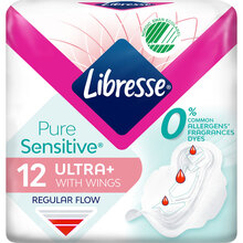 Гигиенические прокладки Libresse Pure Sensitive Ultra 12 шт (7322541161747)