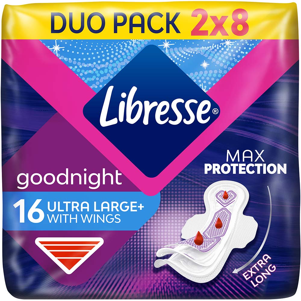 Гигиенические прокладки Libresse Ultra Goodnight Large 16 шт (7322540960273)
