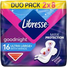 Гигиенические прокладки Libresse Ultra Goodnight Large 16 шт (7322540960273)