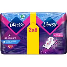 Гигиенические прокладки Libresse Ultra Goodnight Large 16 шт (7322540960273)