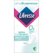 Прокладки гигиенические LIBRESSE Pure Sensitive Normal 26шт. (7322541161914)