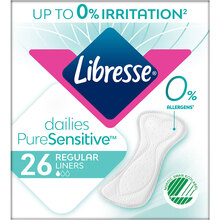 Прокладки гигиенические LIBRESSE Pure Sensitive Normal 26шт. (7322541161914)