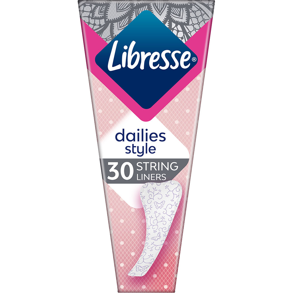 Прокладки гігієнічні LIBRESSE Daily Fresh String 30 шт (7310791193892)