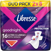 Гігієнічні прокладки Libresse Ultra Goodnight X-Large 16 шт (7322540984217)