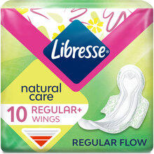 Гигиенические прокладки Libresse Natural Care Ultra Clip Normal 10 шт (7322540523300)