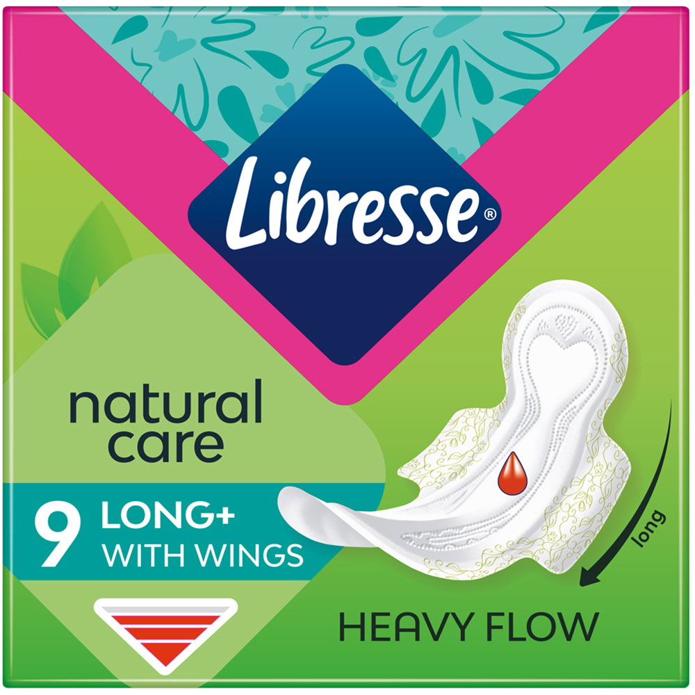 Гигиенические прокладки Libresse Natural Care Ultra Clip Super 9 шт (7322540523744)