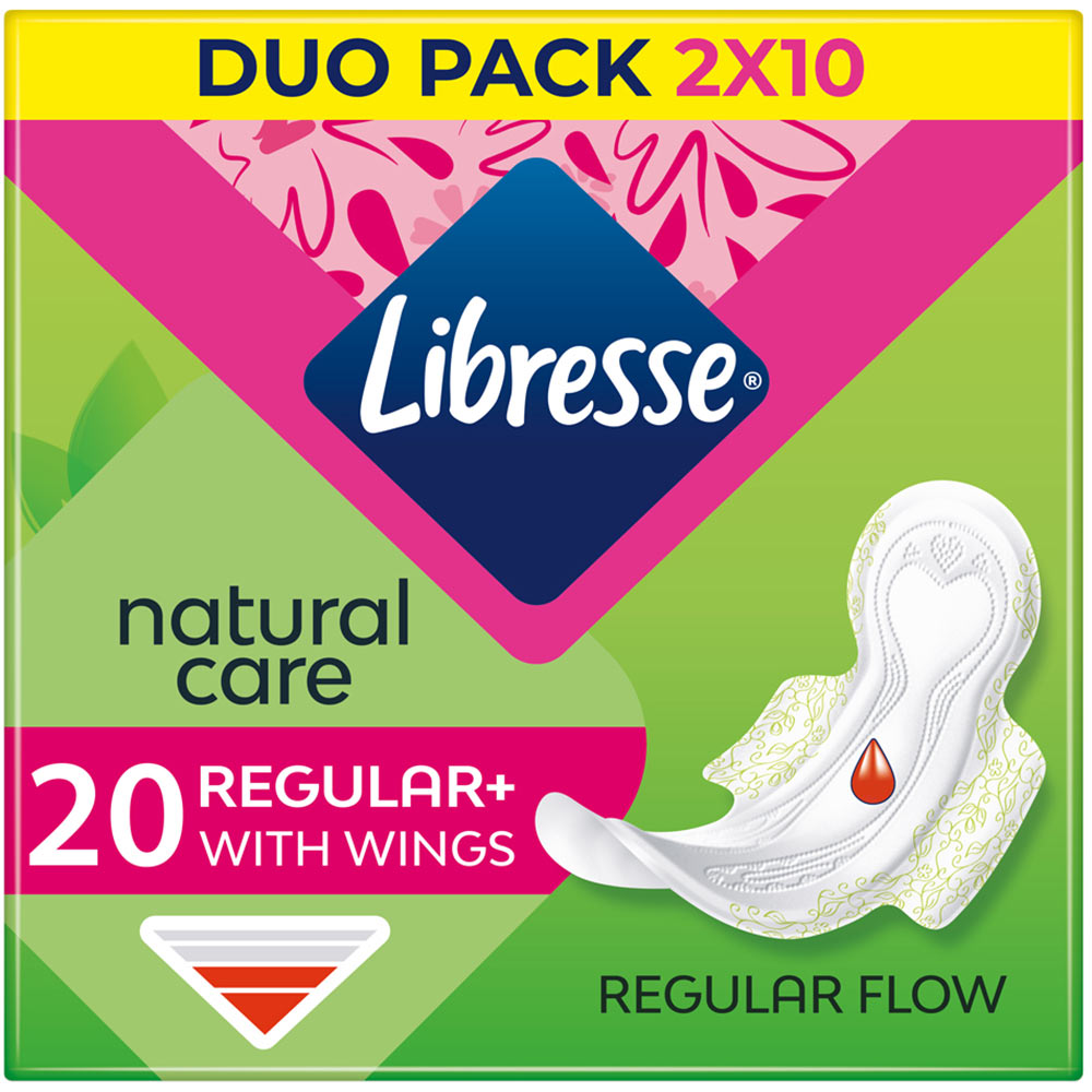 Прокладки гигиенические Libresse Natural Care Normal 20 шт (7322540137613)