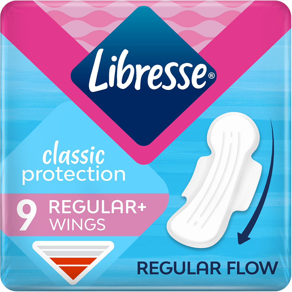 Гигиенические прокладки Libresse Classic Protection Regular 9 шт (7322541233390)