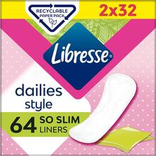 Прокладки ежедневные Libresse Dailies Style Slim 64 шт (7322540575477)