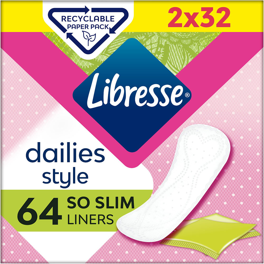 Прокладки щоденні Libresse Dailies Style Slim 64 шт (7322540575477) Вид прокладки