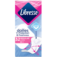 Ежедневные прокладки Libresse Dailies Fresh Regular 32 шт (7310791255231)