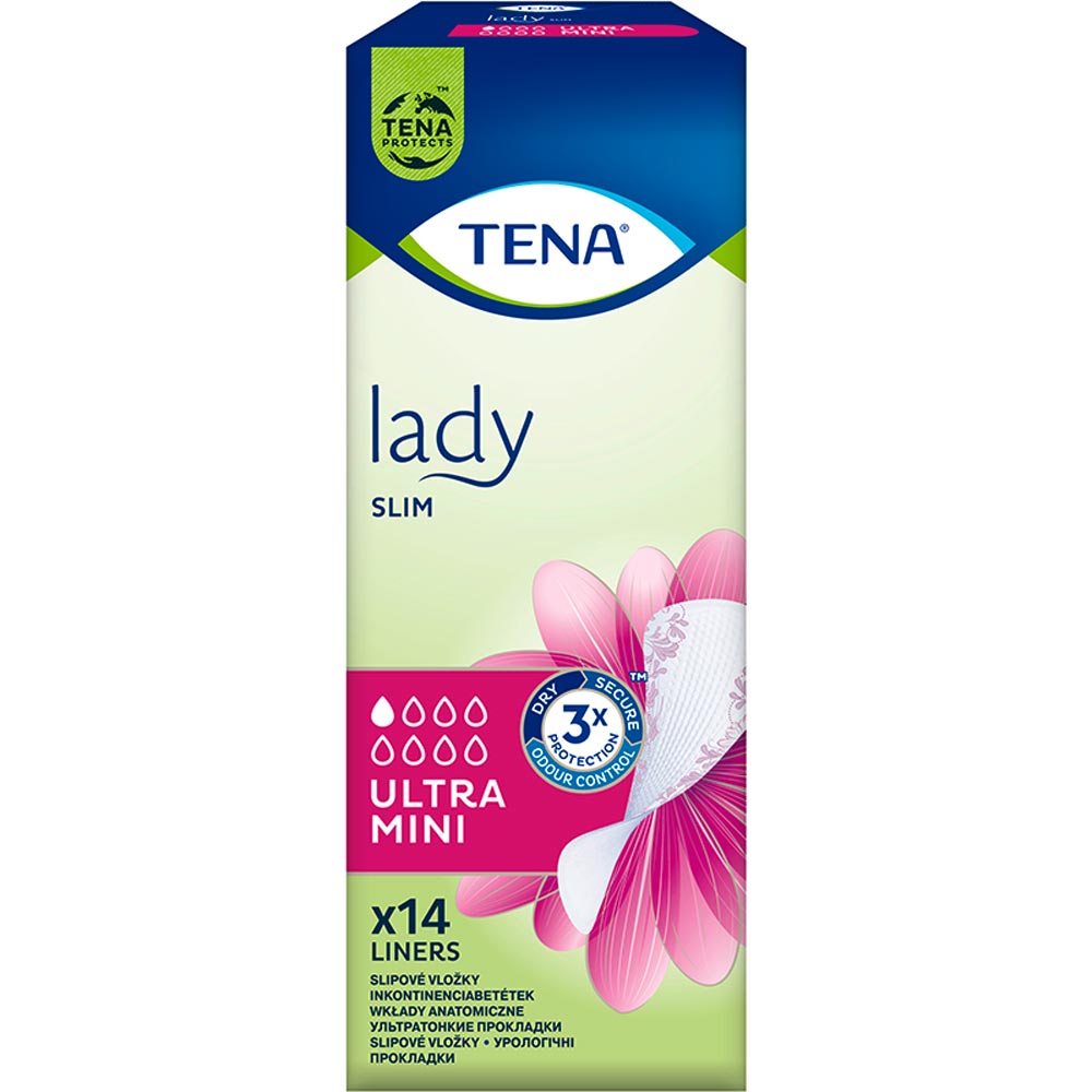 Прокладки урологические TENA Lady Slim Ultra Mini 14шт (7322541115832) Вид прокладки урологические