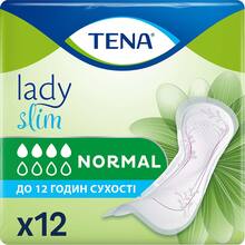 Прокладки урологічні TENA Lady Slim Normal 12шт (7322540852127)