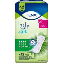 Прокладки урологічні TENA Lady Slim Normal 12шт (7322540852127)