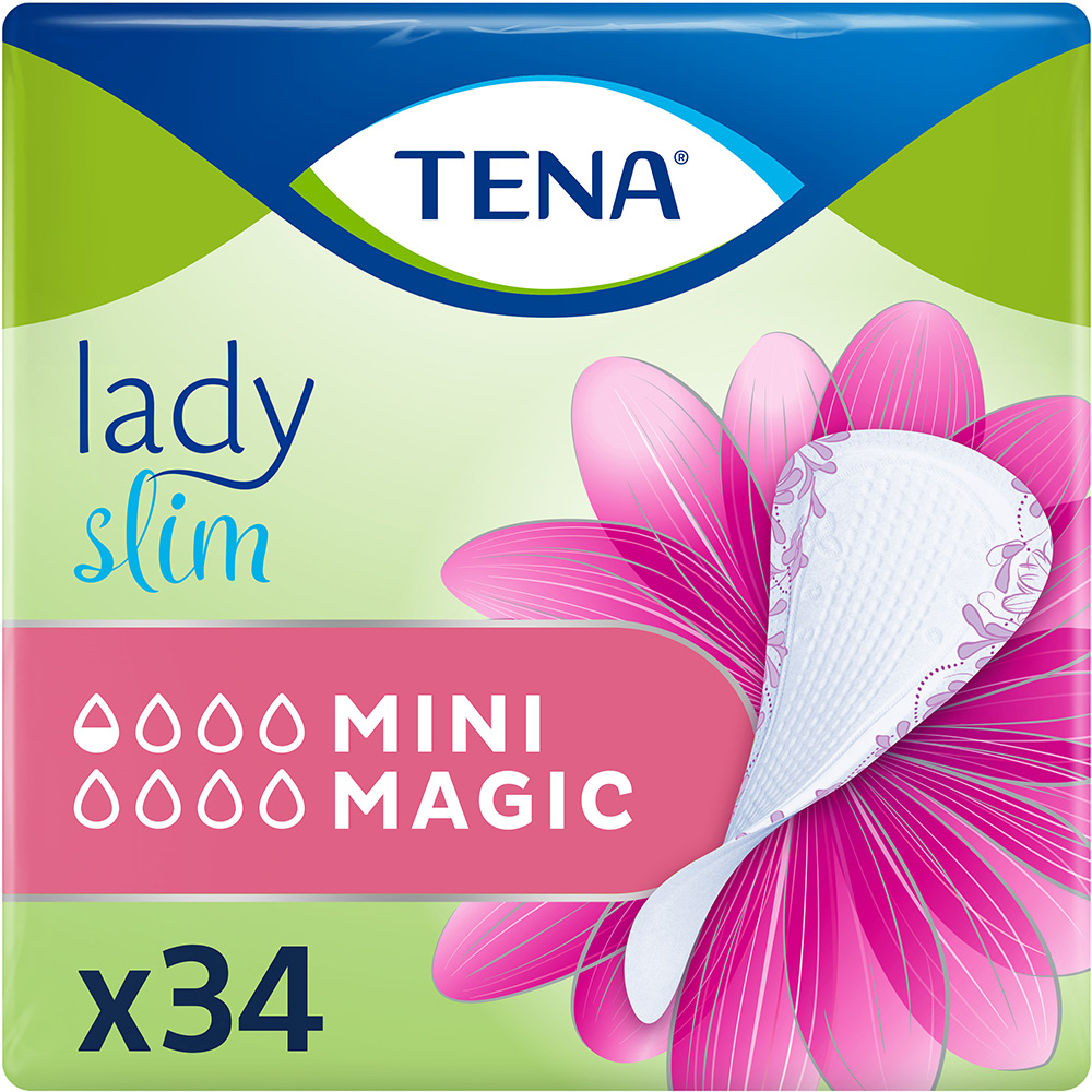 Прокладки урологічні TENA Lady Slim MM 34 (7322540894714)