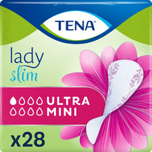 Прокладки урологічні TENA Lady Slim Ultra Mini 28 (7322541116082)