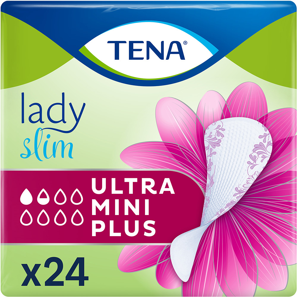 Прокладки урологические TENA Lady Slim Ultra Mini Plus 24 (7322541116433)