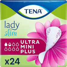 Прокладки урологічні TENA Lady Slim Ultra Mini Plus 24 (7322541116433)