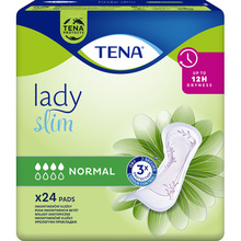 Прокладки урологічні TENA Lady Slim Normal 24 (7322540852141)