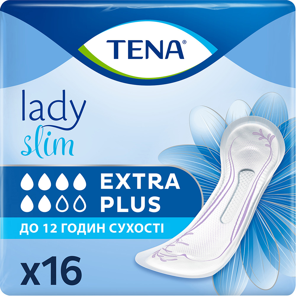 Прокладки урологічні TENA Lady Slim Extra Plus 16 (7322541463193)