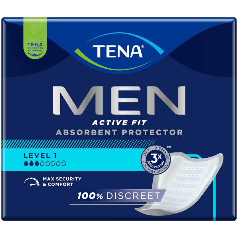 Прокладки урологічні TENA Men Active Fit L1 '24 (7322541493053)