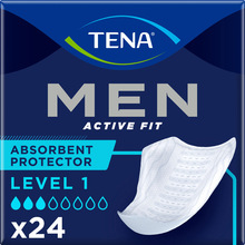 Прокладки урологические TENA Men Active Fit L1 '24 (7322541493053)