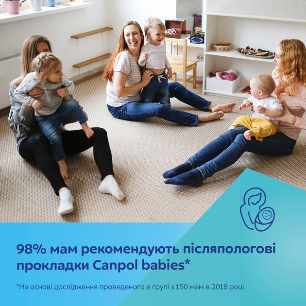 Фото Прокладки післяпологові CANPOL BABIES нічні 10 шт (78/001)