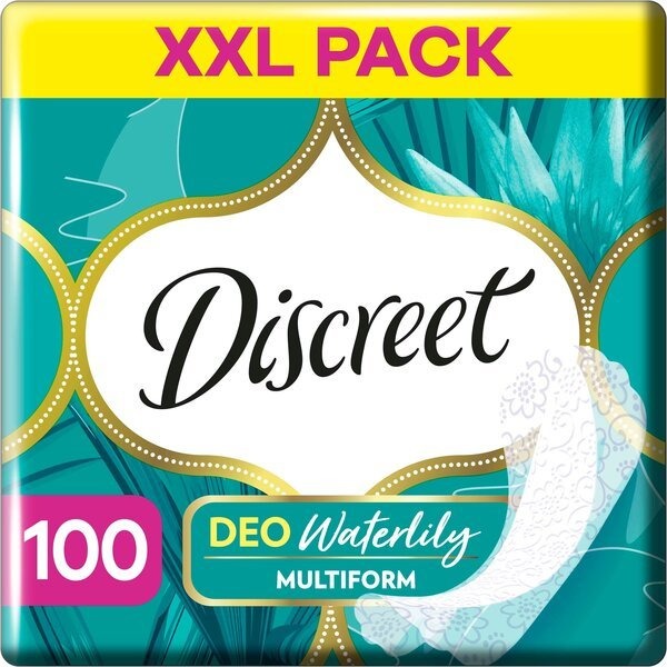 Щоденні прокладки DISCREET Water Lily Scent 100 шт (80759792)