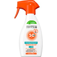 Сонцезахисне молочко для обличчя та тіла DERMOLAB SPF 50+ для чутливої та делікатної шкіри 250 мл (8009518491715)