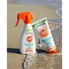 Сонцезахисне молочко для обличчя та тіла DERMOLAB SPF 50+ для чутливої та делікатної шкіри 250 мл (8009518491715)