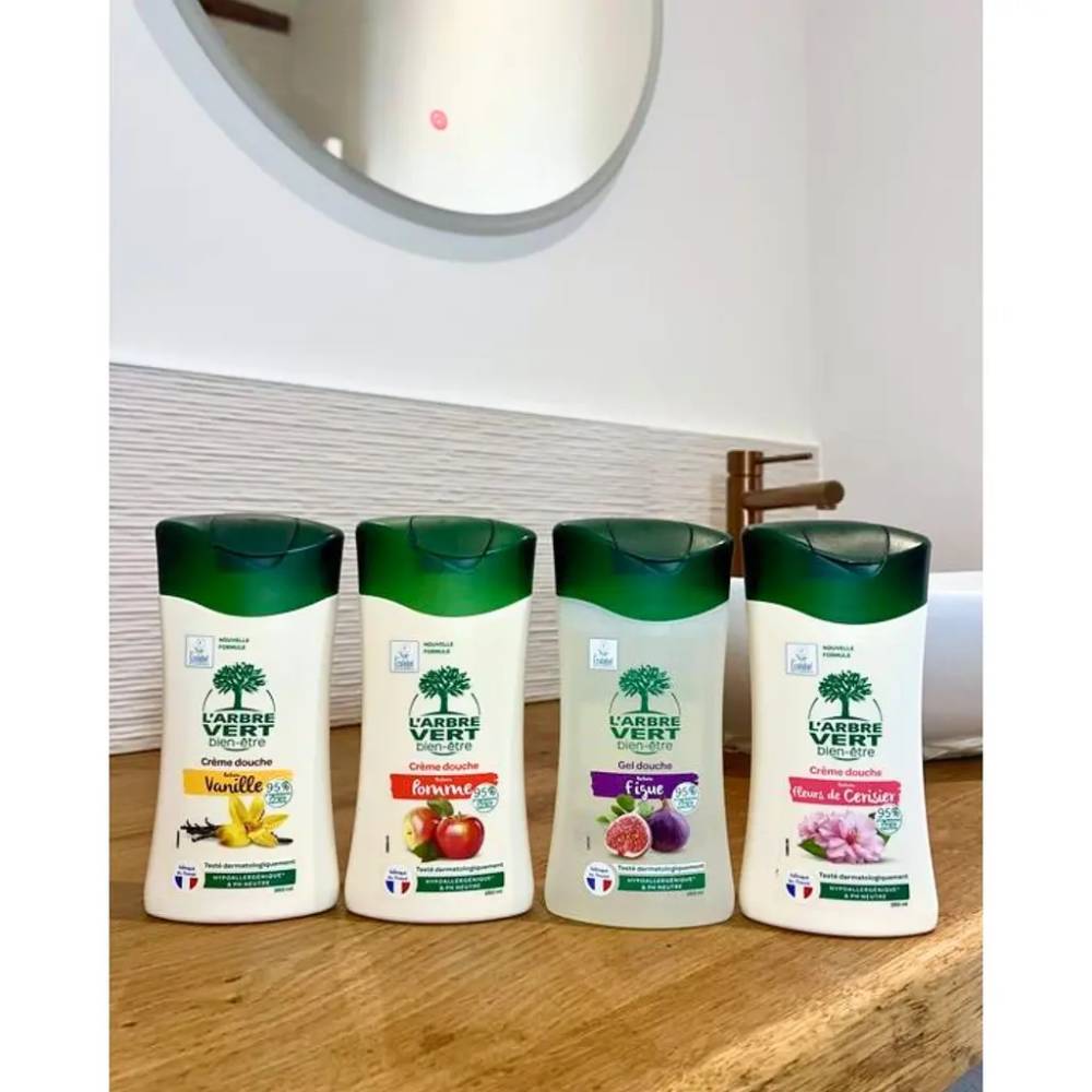 Гель для душа L'ARBRE VERT Чувствительная кожа 260 мл (3450601100529) Вид гель для душа