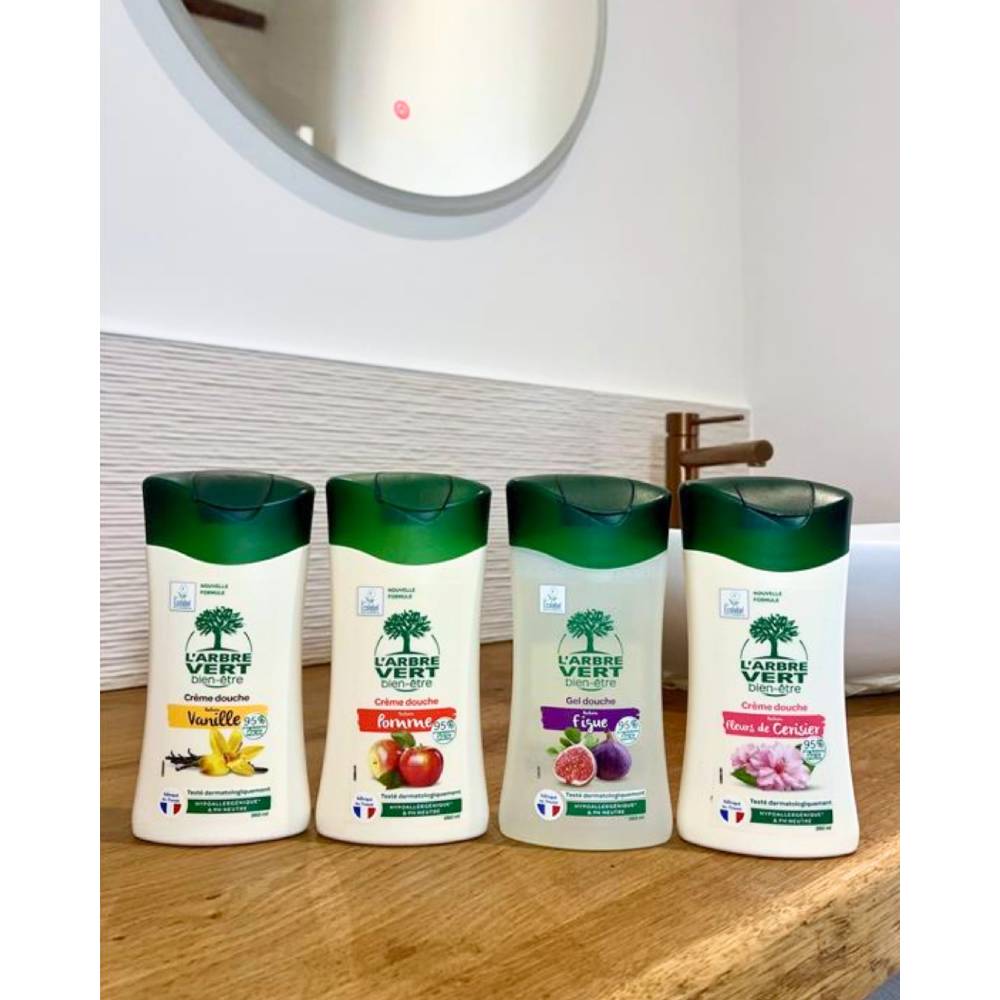 Крем-гель для душа L'ARBRE VERT 3 в 1 Свежая мята 260 мл (3450601100420) Назначение очищение