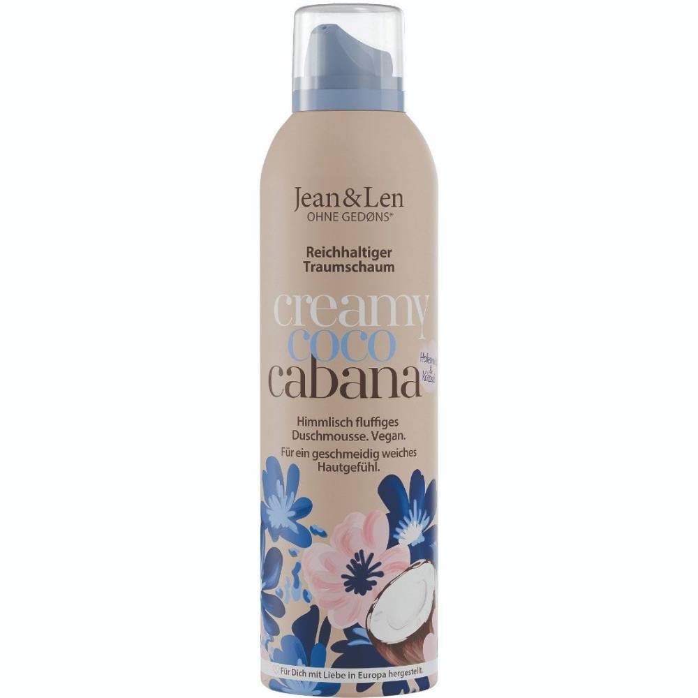 Піна-мус для душу JEAN_LEN Кокос та вівсяне молоко 200 мл (4262401730092)