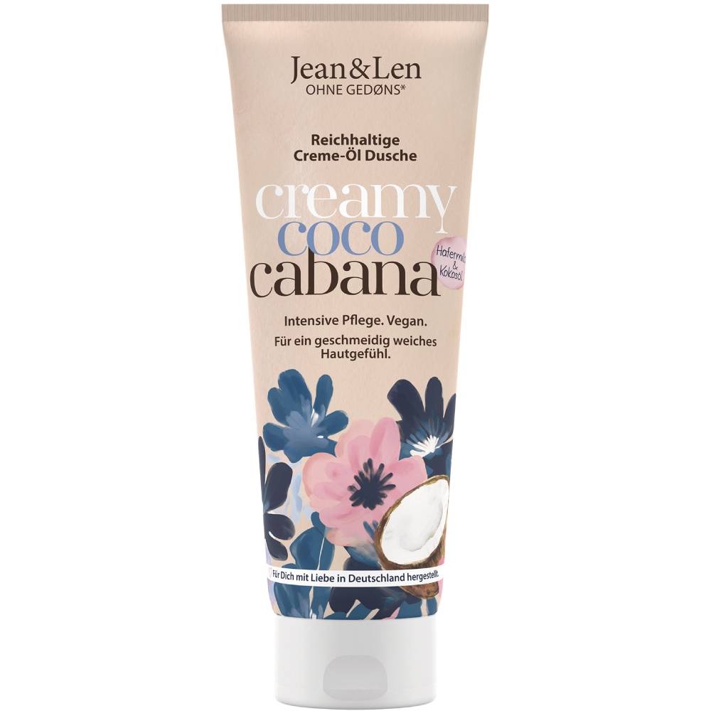 Крем-масло для душа JEAN_LEN Овсяное молоко-Кокосовое масло 250мл (4260602122715)