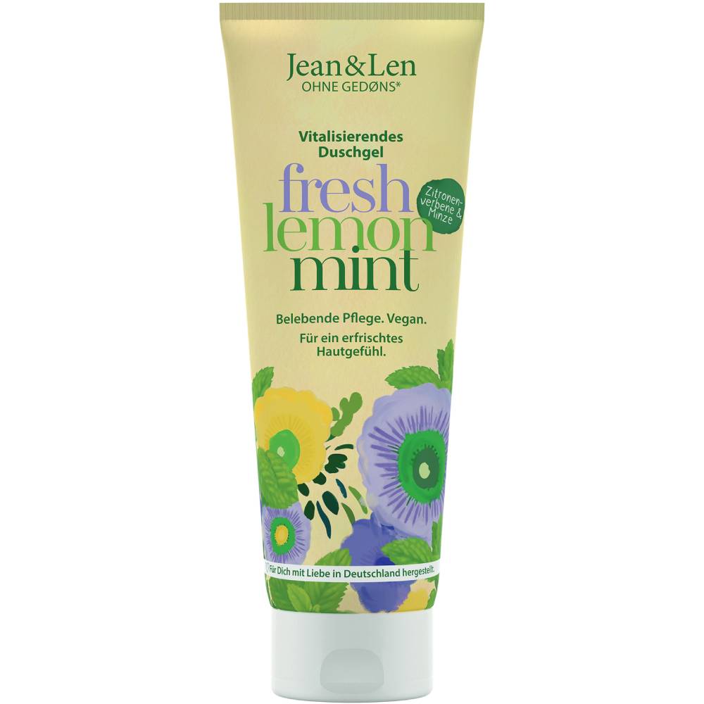 Гель для душа JEAN_LEN Лимонная вербена-Мята 250мл (4262401730153)