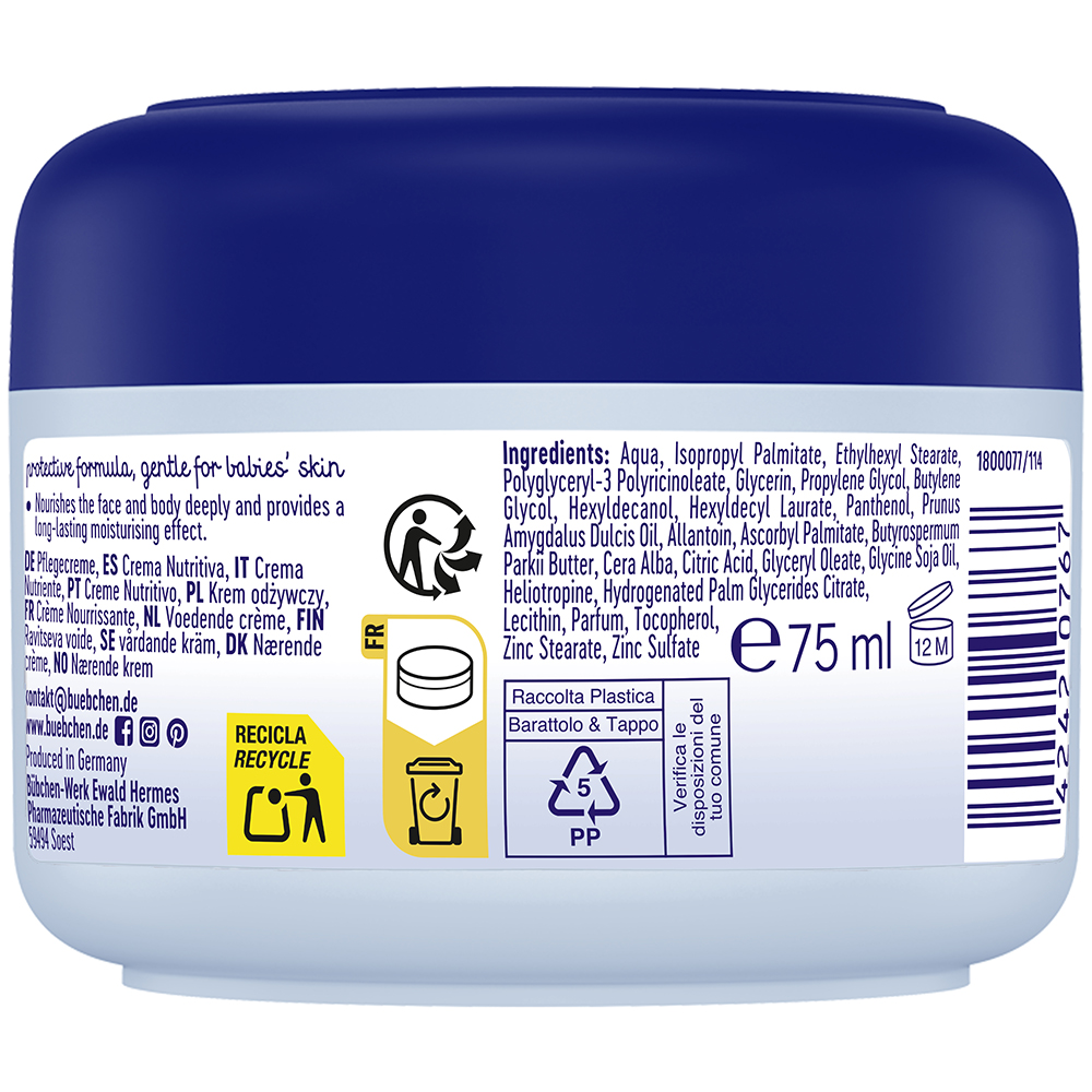 Крем для тіла BUBCHEN 75 мл (42420767) Вид крем для тіла