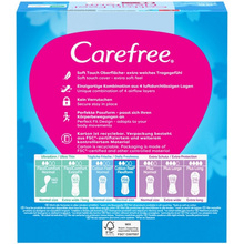 Ежедневные гигиенические прокладки CAREFREE Cotton Feel Flexiform 56шт (3574661482194) Ежедневные гигиенические прокладки CAREFREE Cotton Feel Flexiform 56шт (3574661482194)