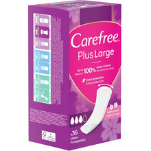 Ежедневные гигиенические прокладки CAREFREE Plus Large 36шт (3574661604787/3574661487540) Ежедневные гигиенические прокладки CAREFREE Plus Large 36шт (3574661604787/3574661487540)