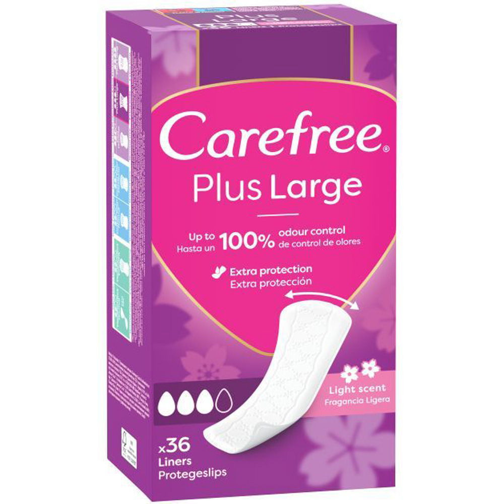 Ежедневные гигиенические прокладки CAREFREE Plus Large 36шт (3574661604787/3574661487540) Покупка Ежедневные гигиенические прокладки CAREFREE Plus Large 36шт (3574661604787/3574661487540)
