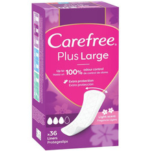 Ежедневные гигиенические прокладки CAREFREE Plus Large 36шт (3574661604787/3574661487540) Ежедневные гигиенические прокладки CAREFREE Plus Large 36шт (3574661604787/3574661487540)