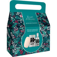 Набір TESORI D'ORIENTE Muschio Bianco Парфумована вода 100 мл + Тверде мило 125 г (8008970058160)