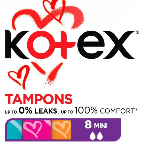 Тампони KOTEX Mini 8 шт (5029053534527)